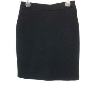 NY&Co Stretch Black Pencil Skirt